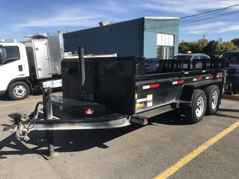 2024 Miska 7 Ton Contractor Dump Trailer